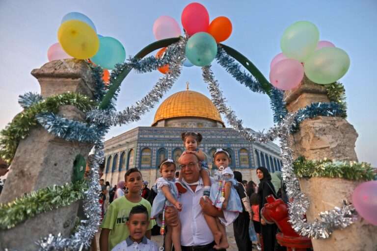 العيد في فلسطسن